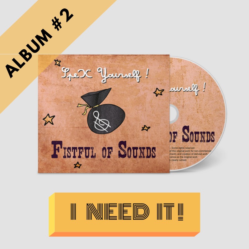 'Fistful of Sounds' version CD (2013) + t&eacute;l&eacute;chargement WAV/MP3